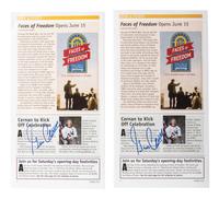 [EXPLORERS]. Autographs of explorers, astronauts, and other pioneers.