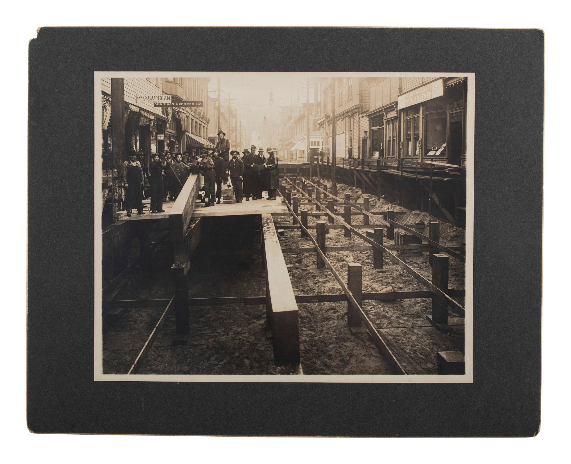 [EARLY PHOTOGRAPHY]. A group of 6 occupational photographs, incl. group portraits and interior and exterior views of businesses.