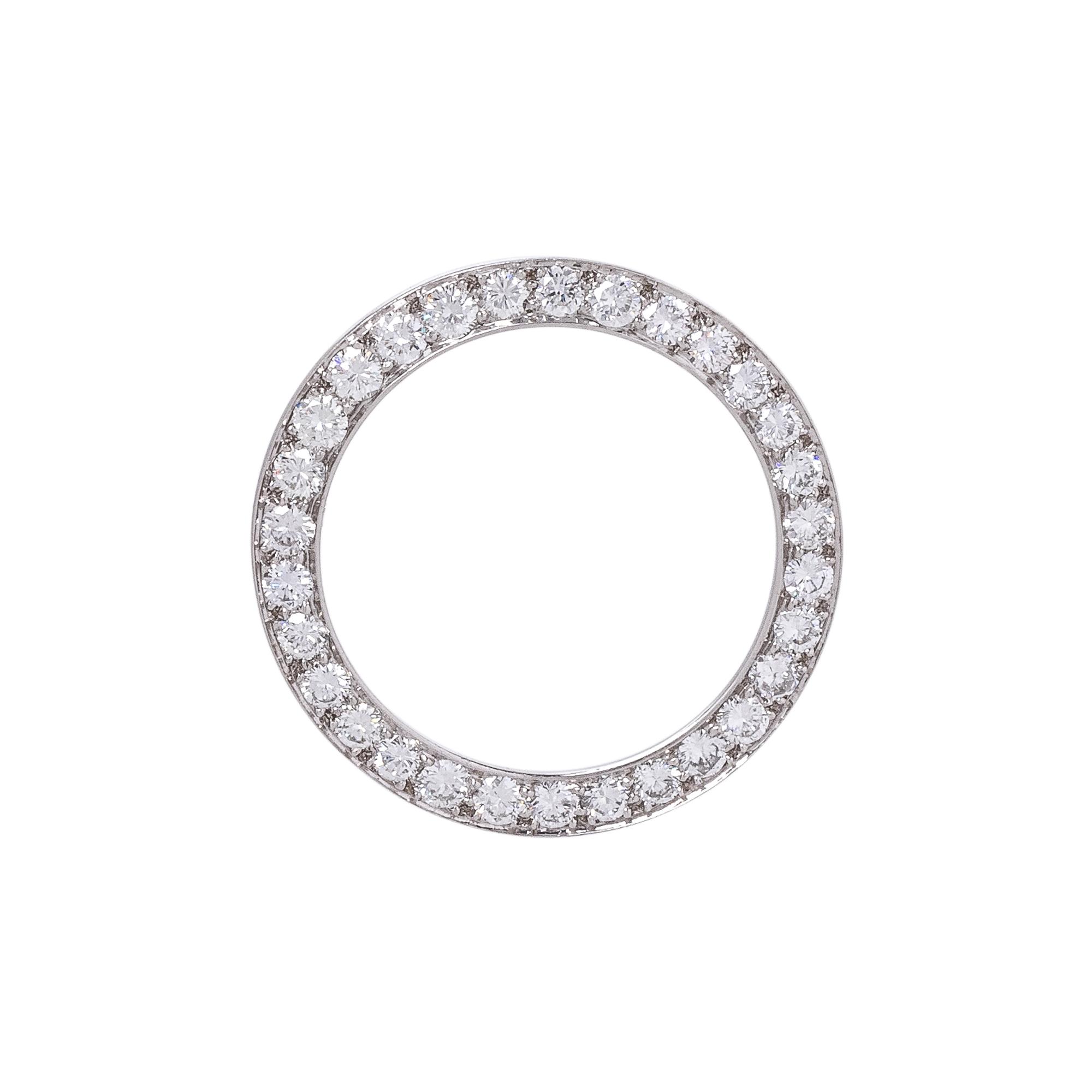 TIFFANY & CO., DIAMOND CIRCLE BROOCH