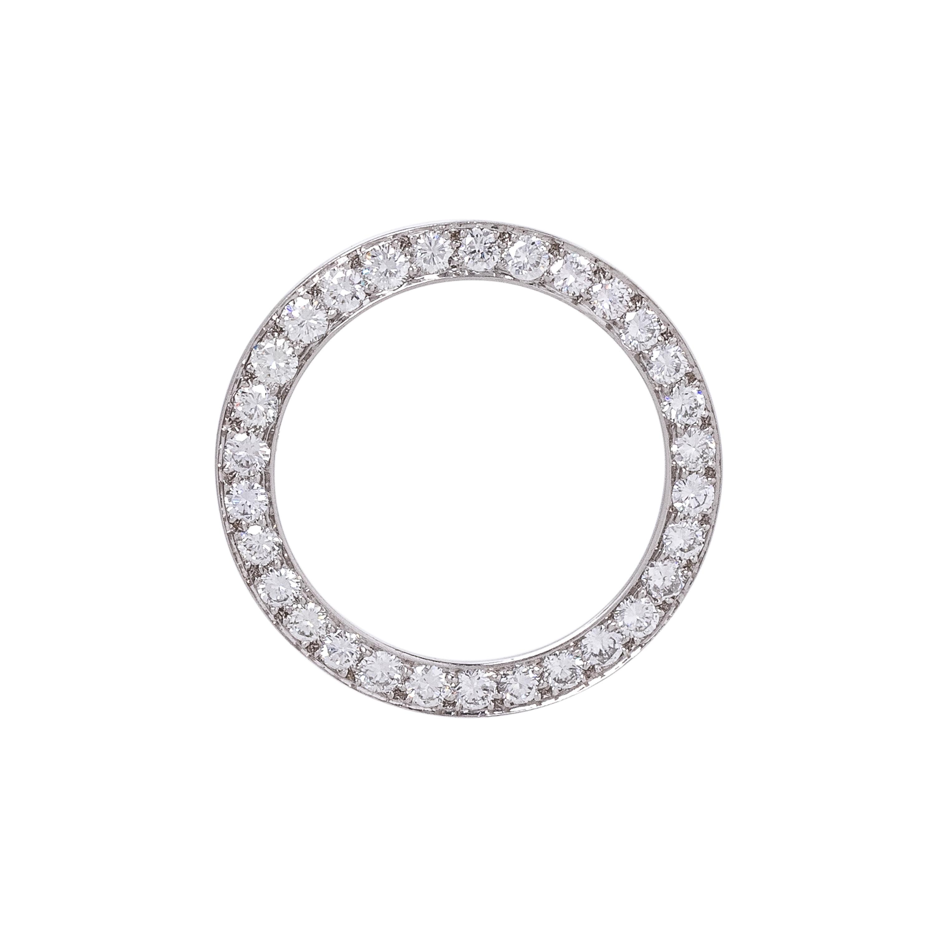 TIFFANY & CO., DIAMOND CIRCLE BROOCH