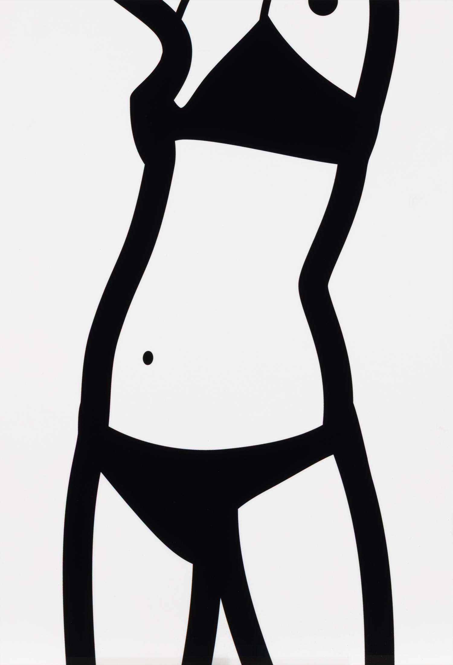 Julian Opie (British, b. 1958) — Watching Suzanne (front), No. 5 , 2006