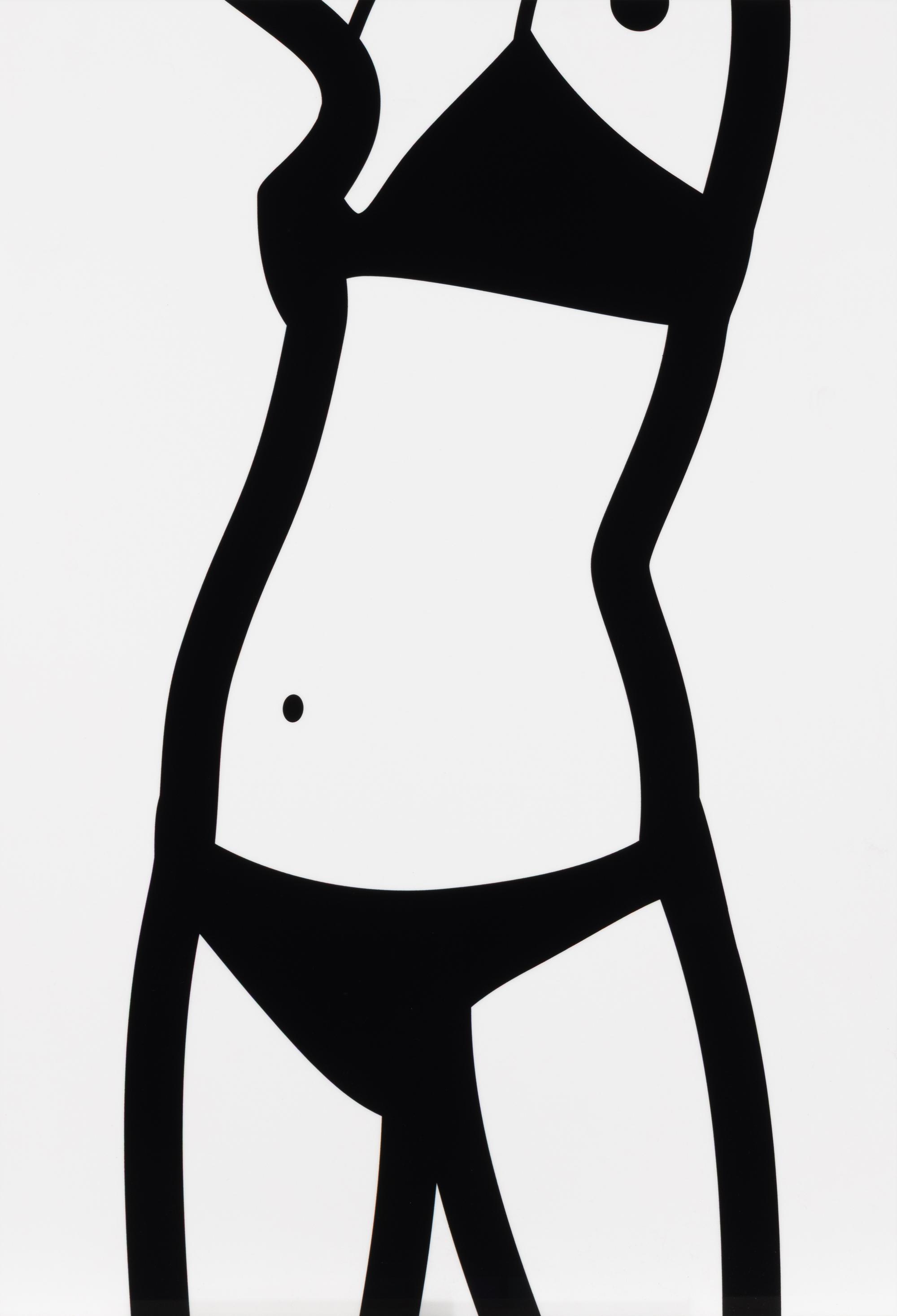 Julian Opie (British, b. 1958) — Watching Suzanne (front), No. 5 , 2006