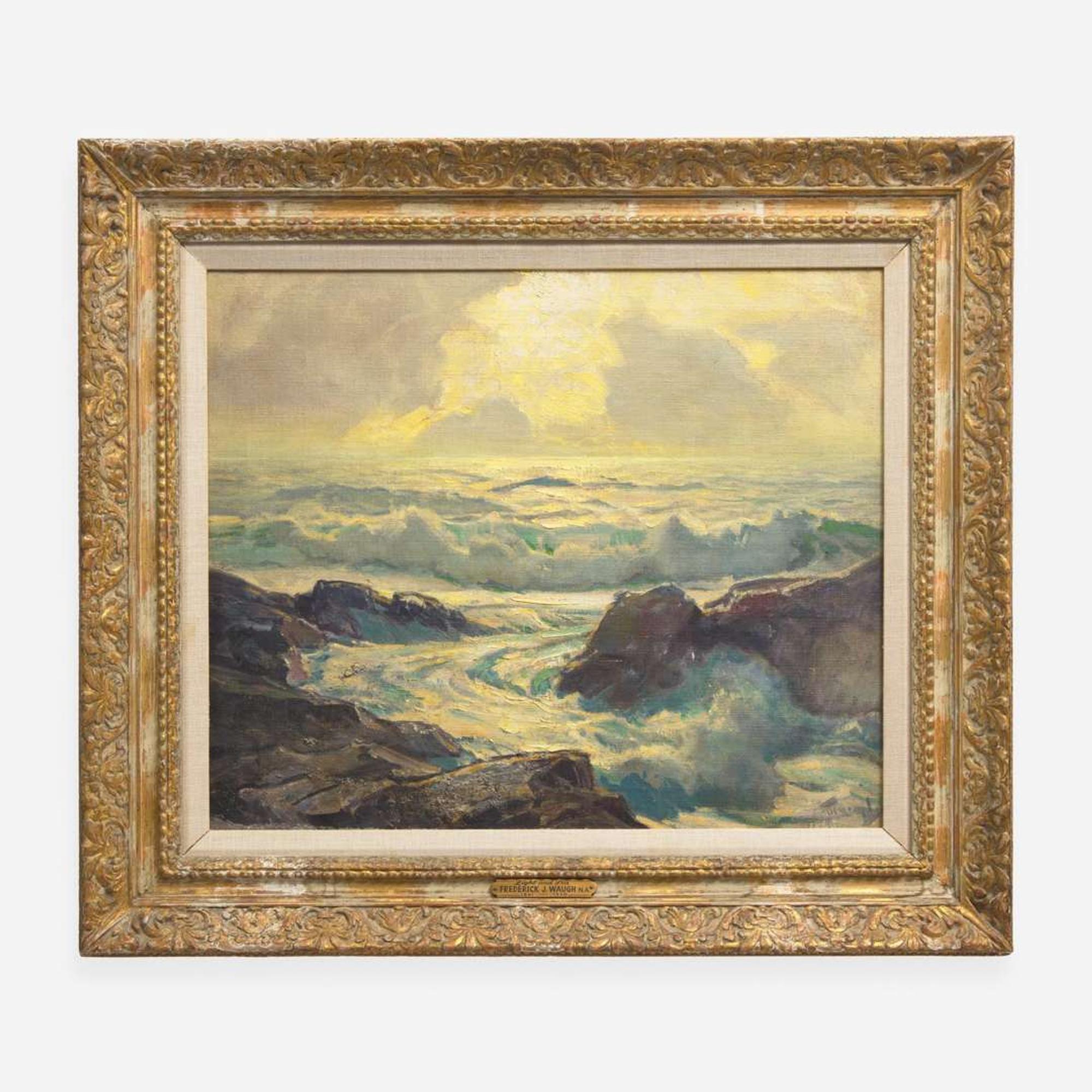 Frederick Judd Waugh (American, 1861–1940) Light and Sea