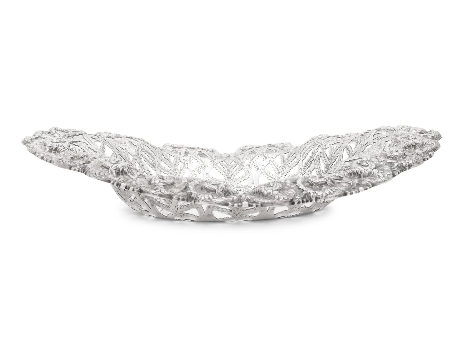 A Tiffany & Co. Silver Reticulated Bowl