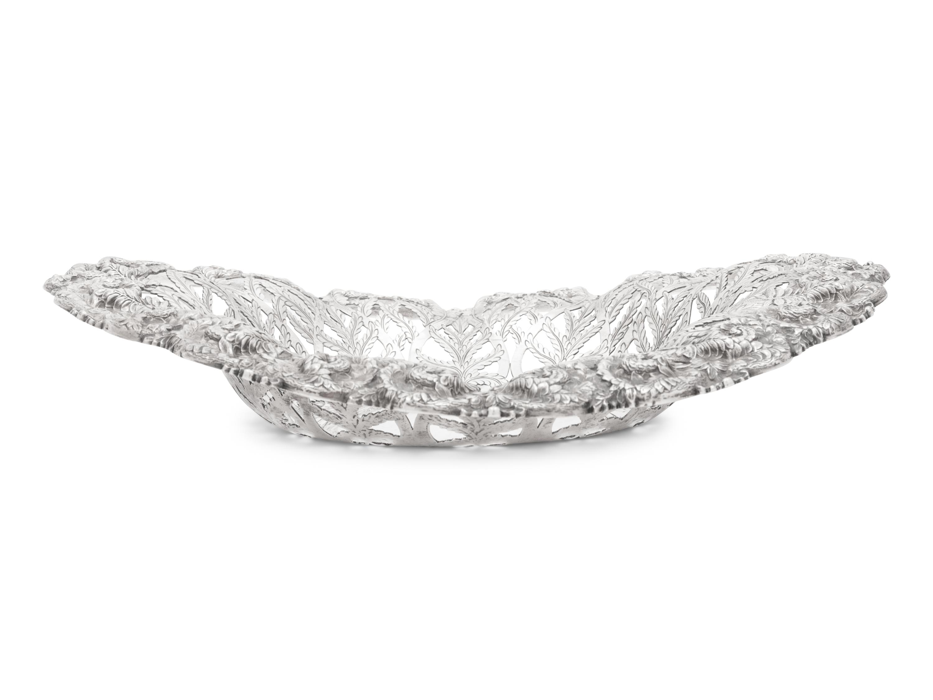 A Tiffany & Co. Silver Reticulated Bowl