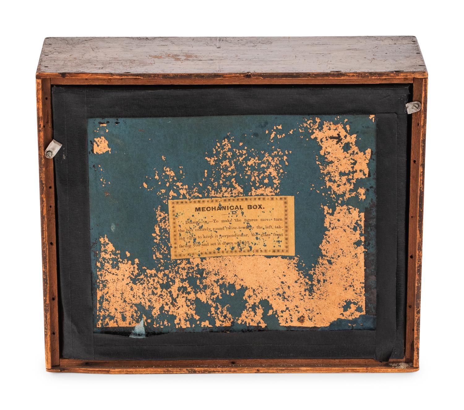 A Mechanical Box Depicting Carpenters
