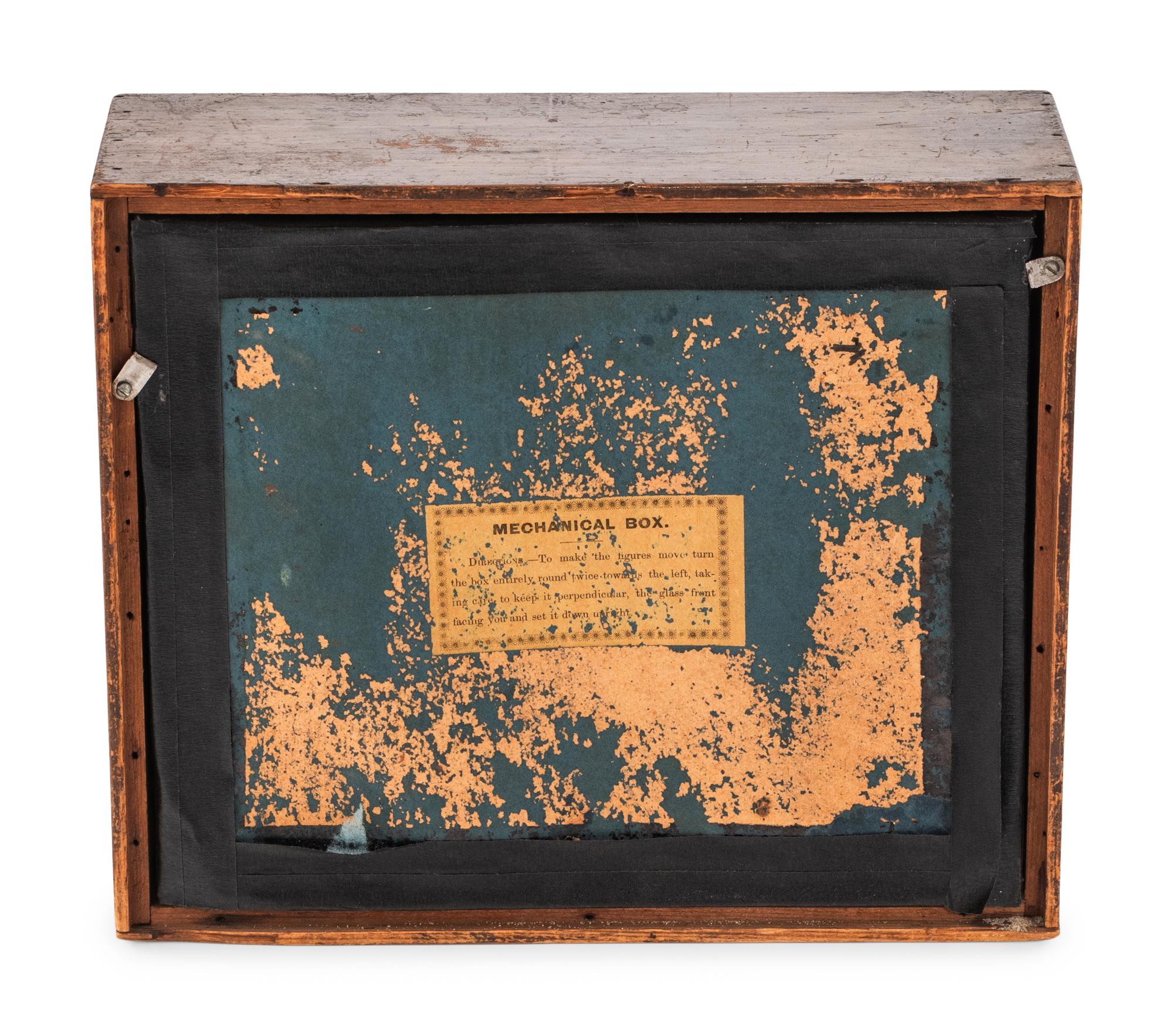 A Mechanical Box Depicting Carpenters