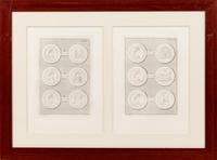 A Set of Eight Engravings