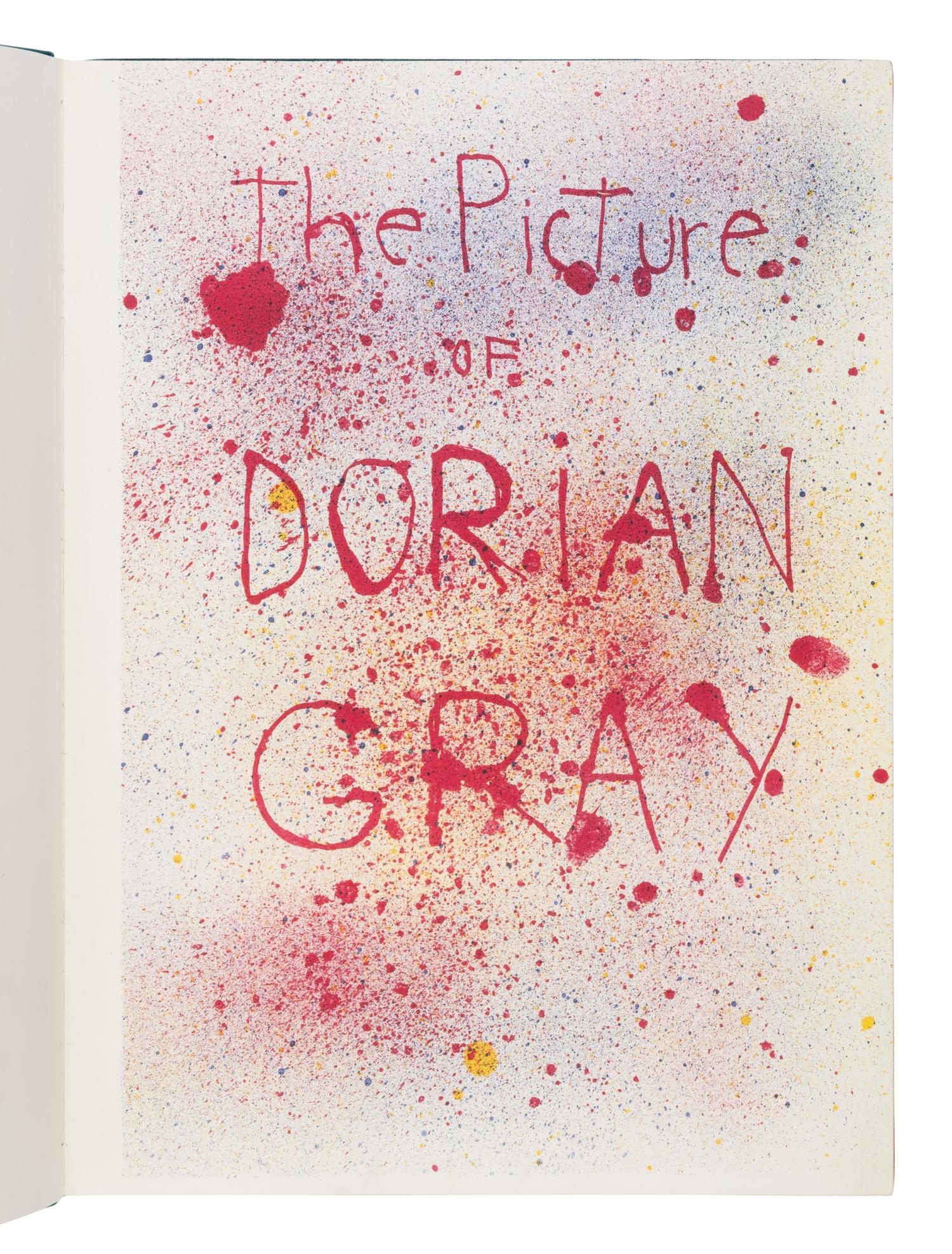[Dine, Jim (b. 1935), illustrator]. -- Wilde, Oscar (1854-1900). The Pictures of Dorian Gray. A new adaptation for the stage... London: Petersburg Press, 1968.