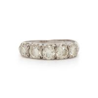 PLATINUM AND DIAMOND RING