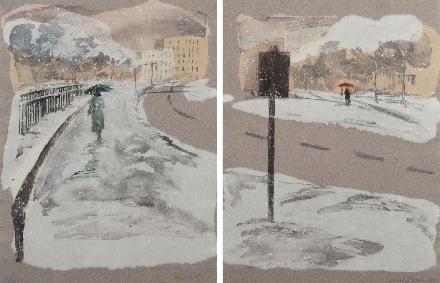 Soft Edge (a diptych)