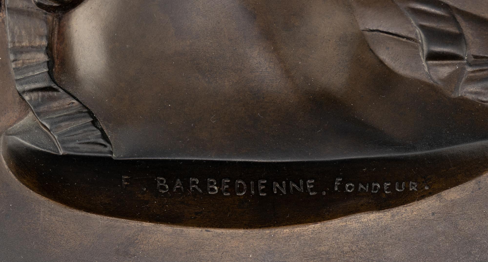 Four Bronze Profile Plaques
