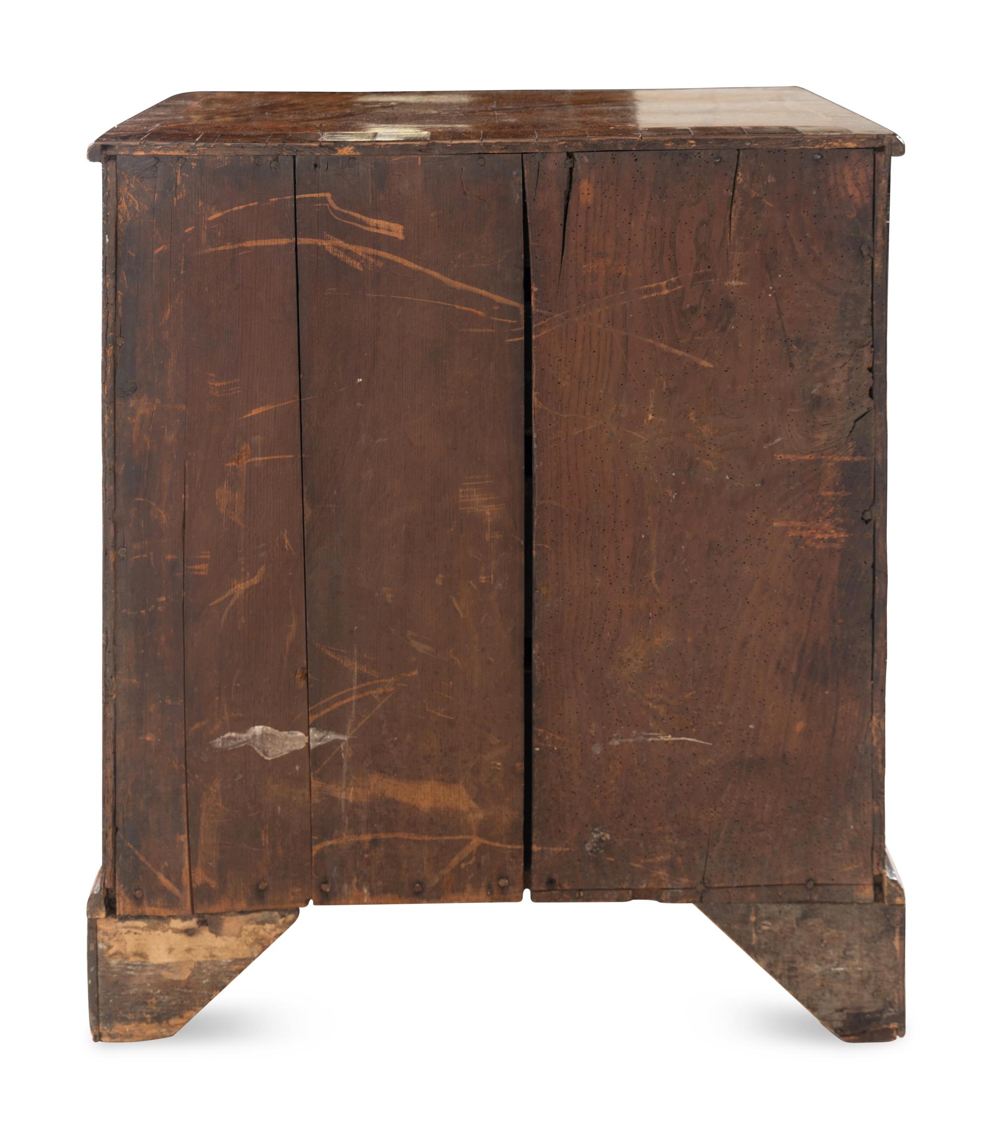 A George I Walnut Chest of Drawers