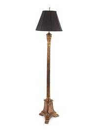 An Italian Giltwood Floor Lamp