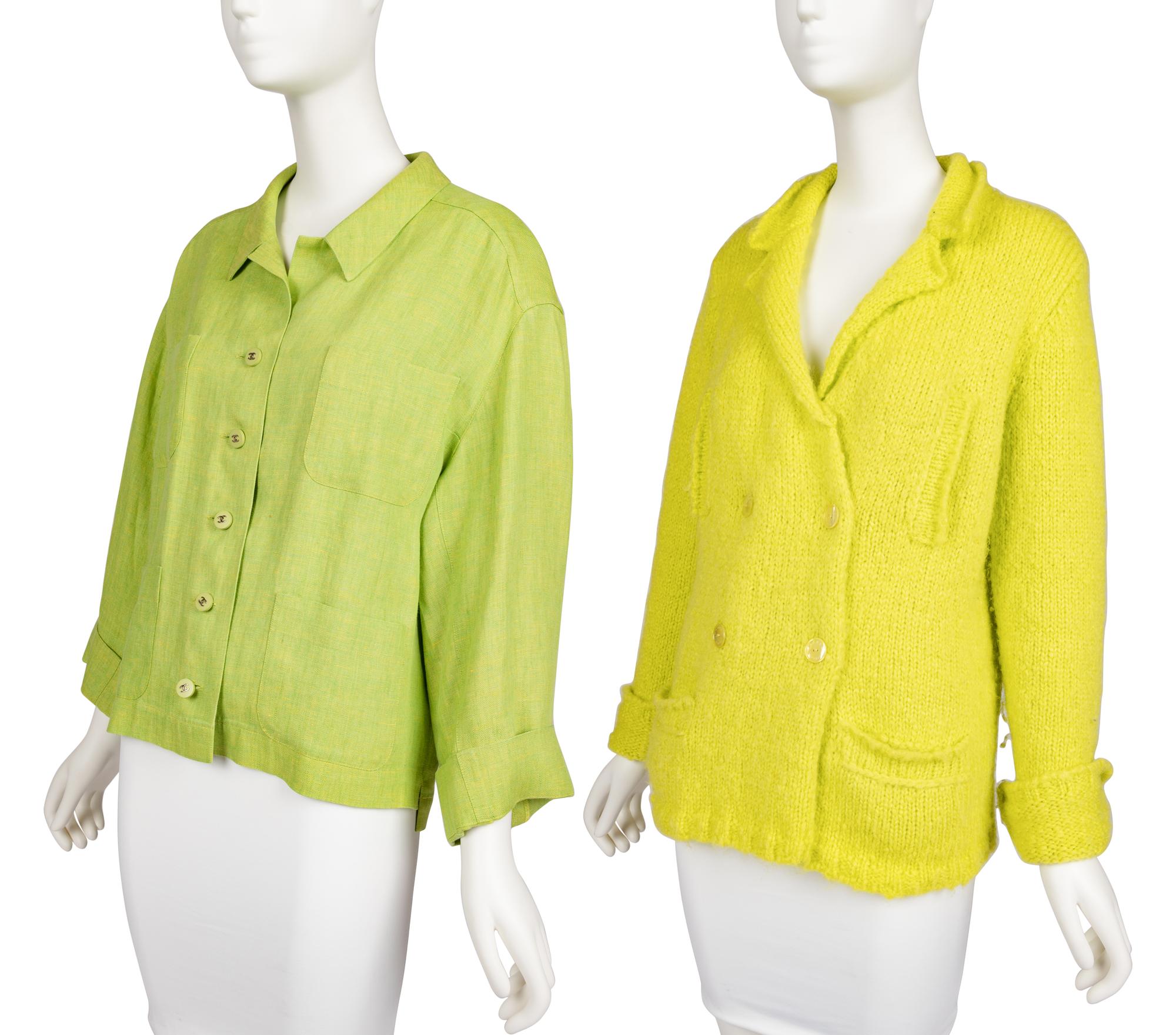 Two Chanel Items: One Jacket, One Shirt, 1998-2004