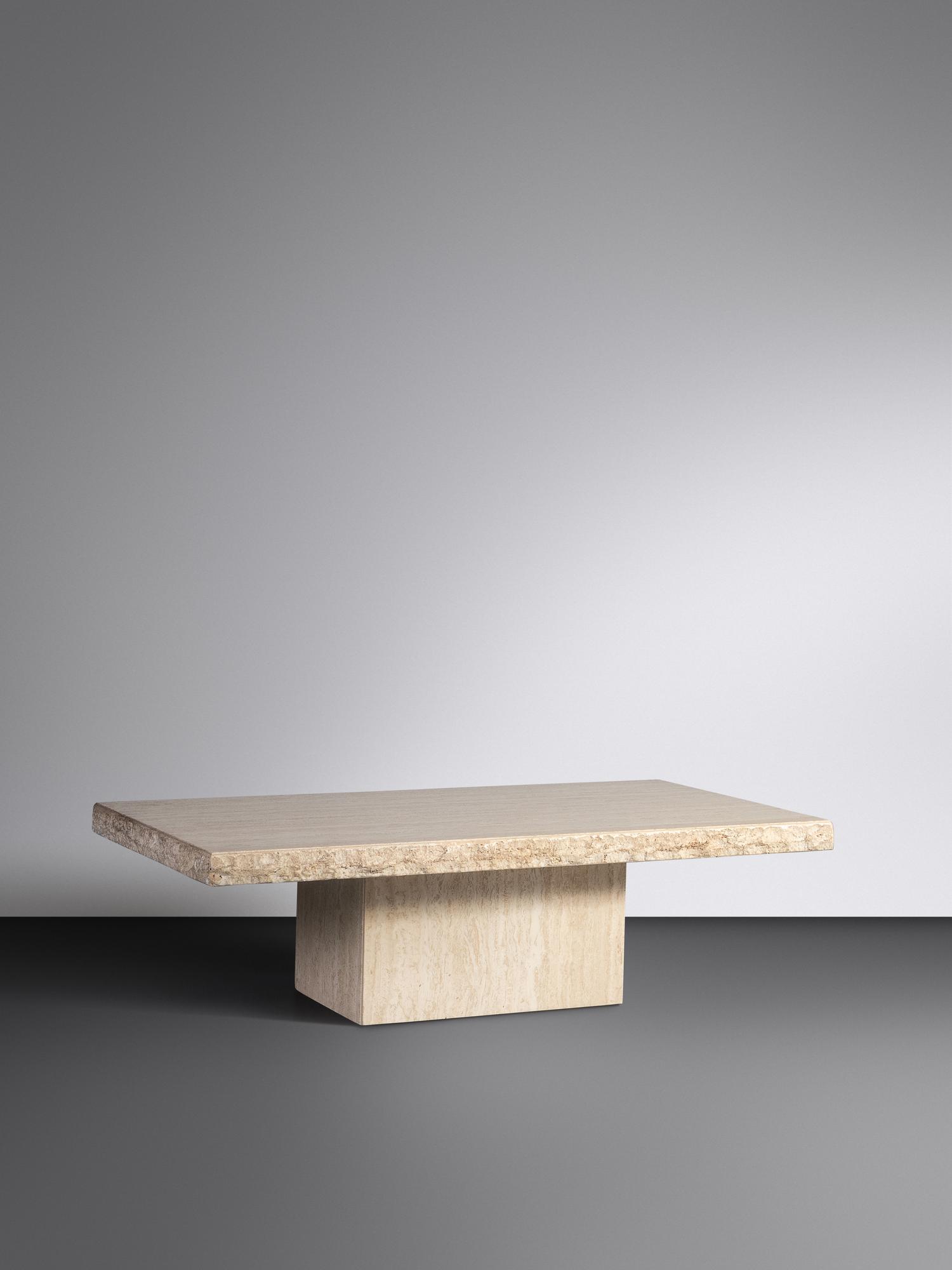 Travertine Coffee Table