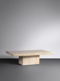 Travertine Coffee Table