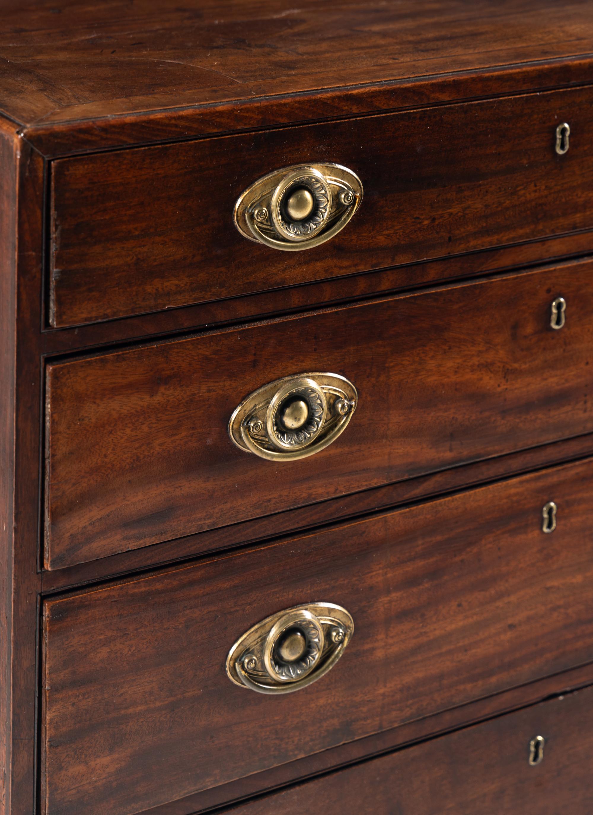 A George III Mahogany Chest of Drawers