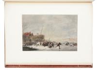 [OSTADE, Adriaen van.] Calligraphic title-page: "Adriaen van Ostade Collection 1610-1685."
