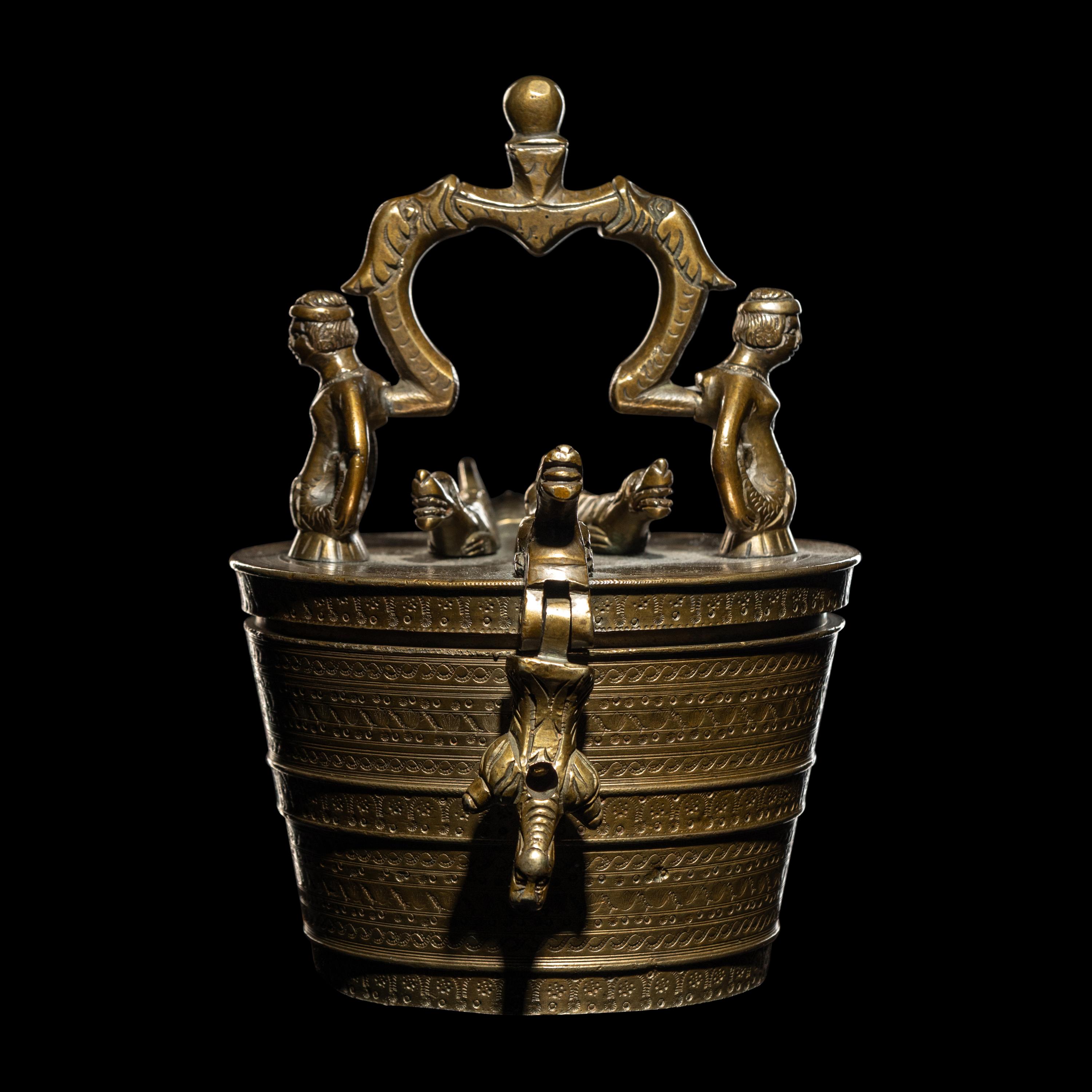 A Nuremberg Brass Insert Weight Set
