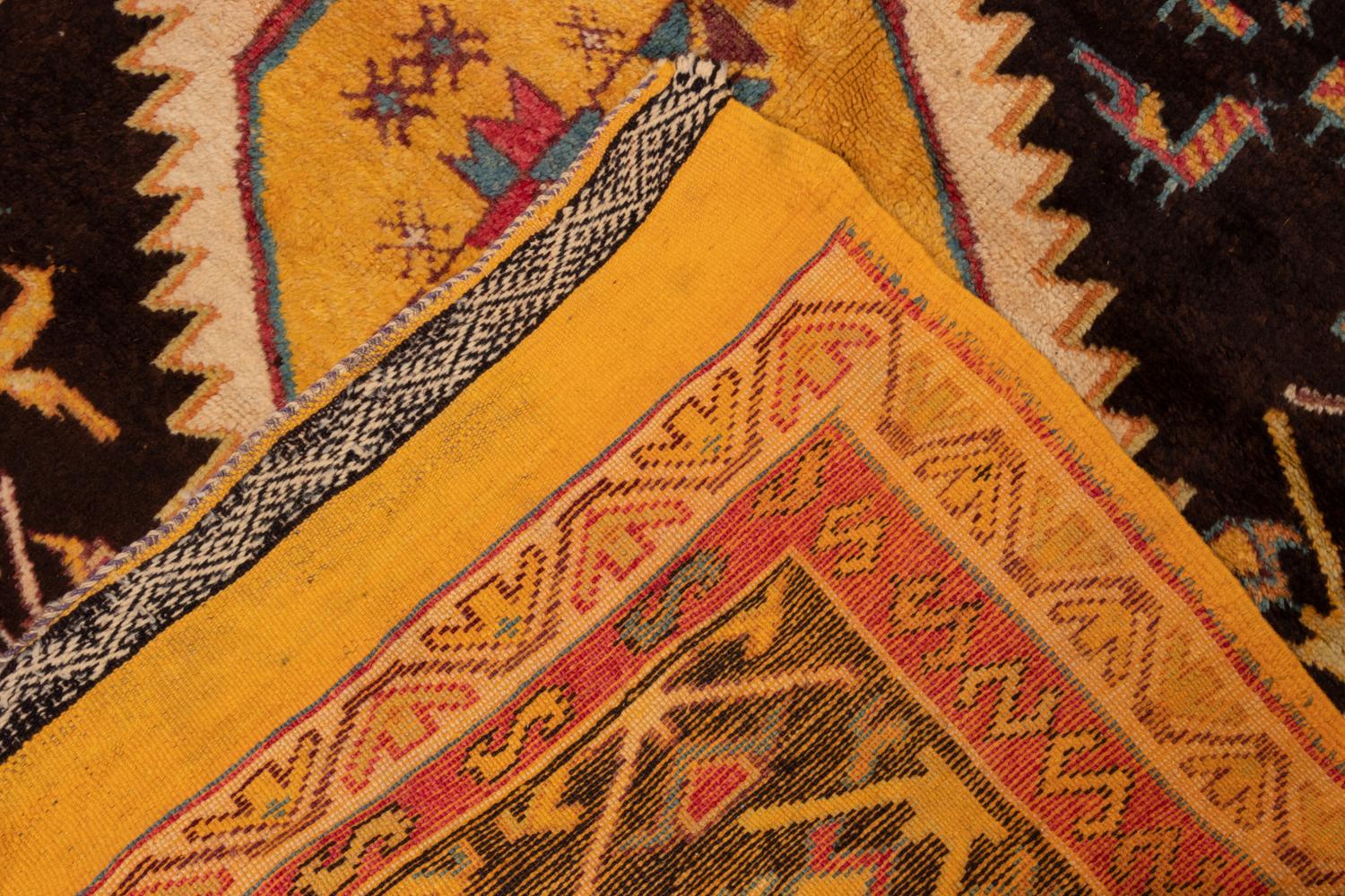 An Azerbaijani or Moroccan Wool Rug