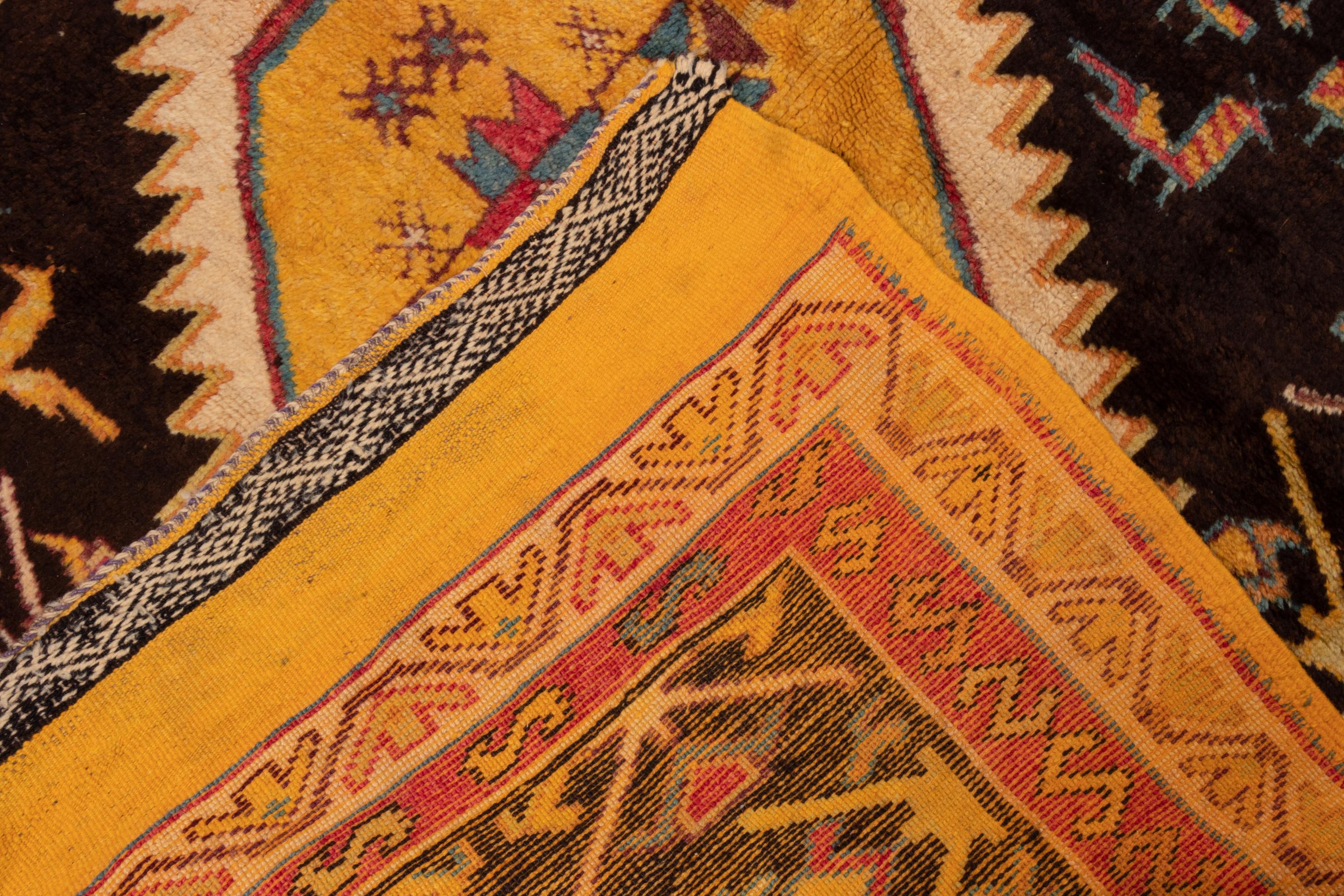 An Azerbaijani or Moroccan Wool Rug