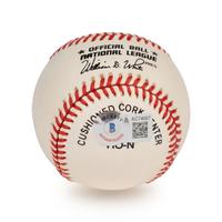 A Sandy Koufax Single Signed Autograph Baseball (Beckett Authentication Services Letter)