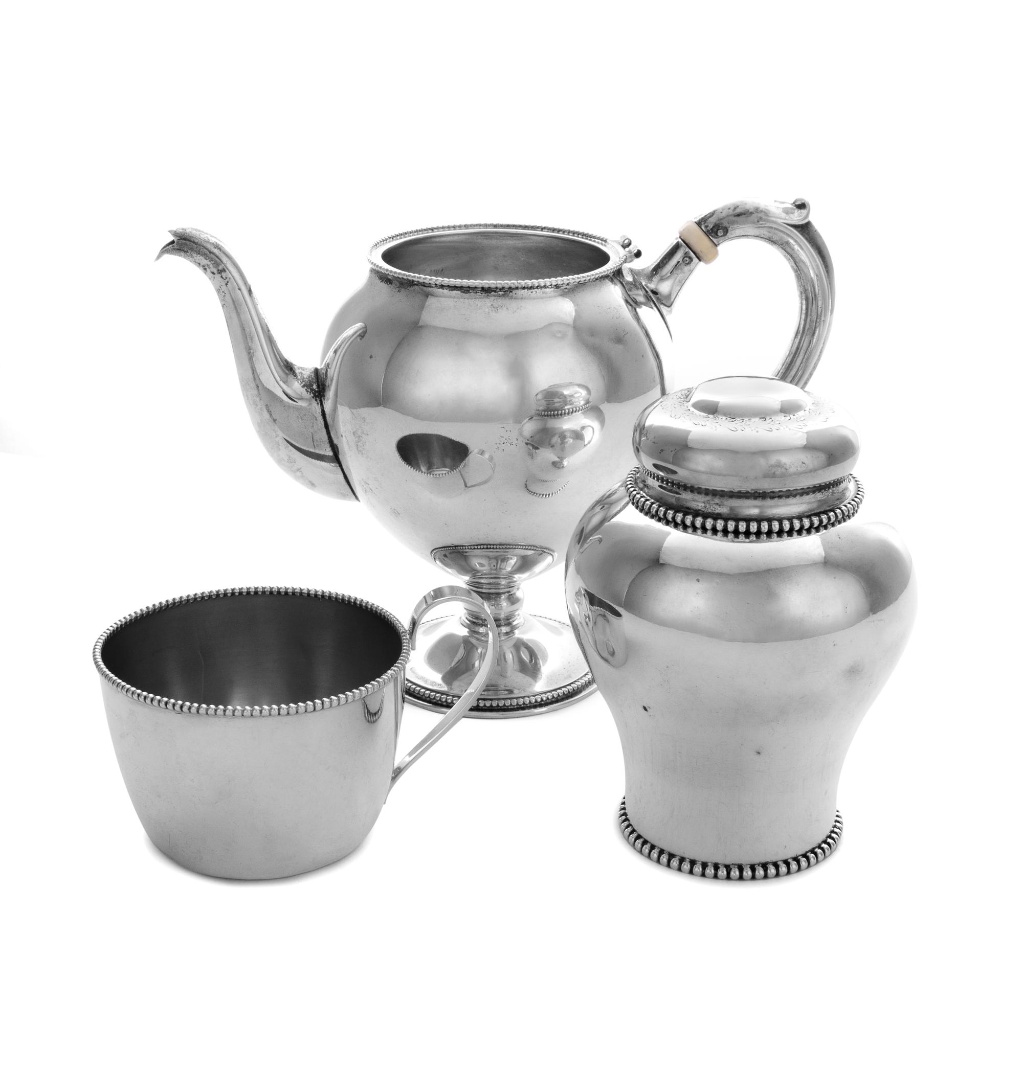 A Group of Three American Silver Table Articles