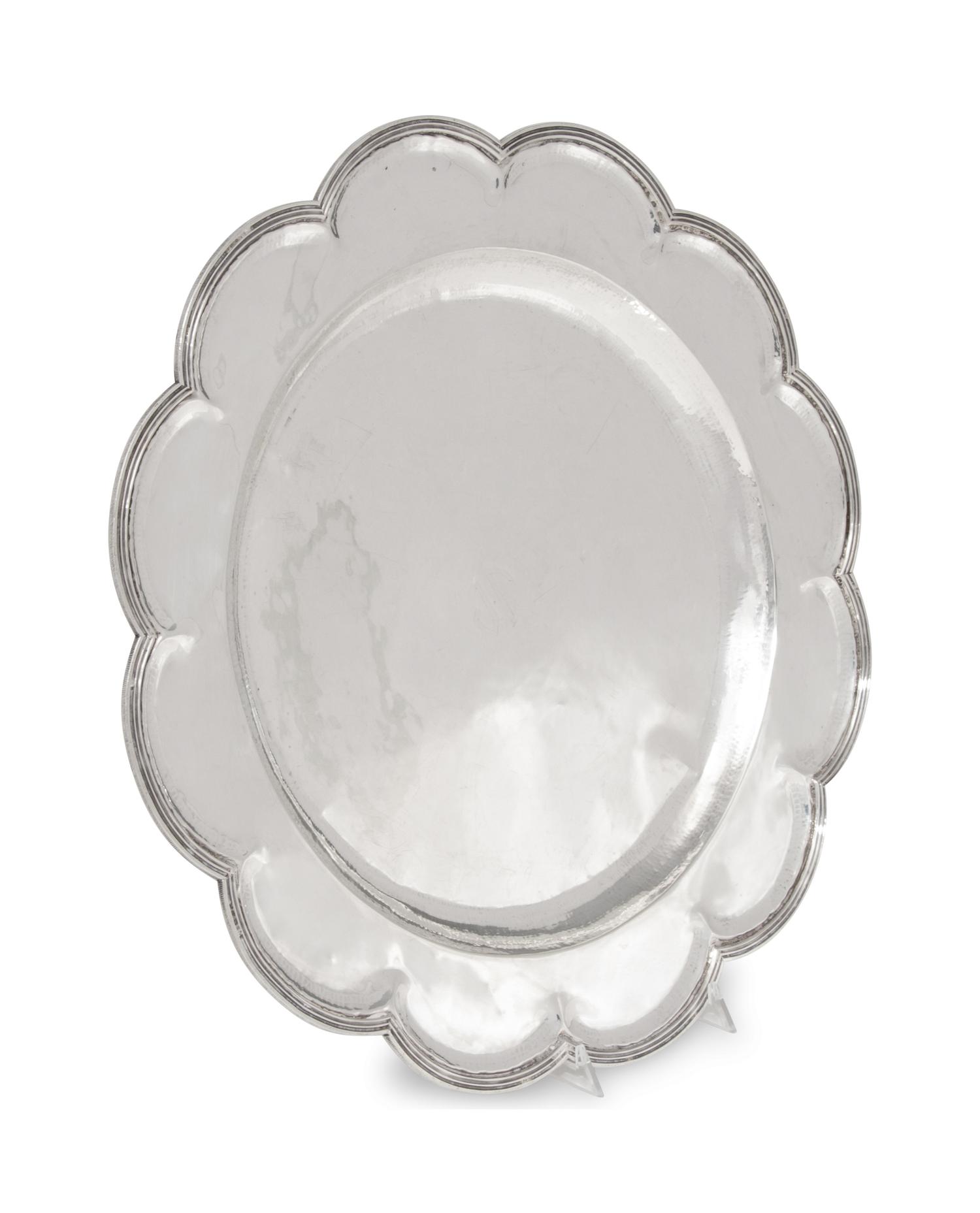 A Colombian Silver Tray