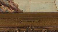 A Carpet Merchant and a Reclining Young Man