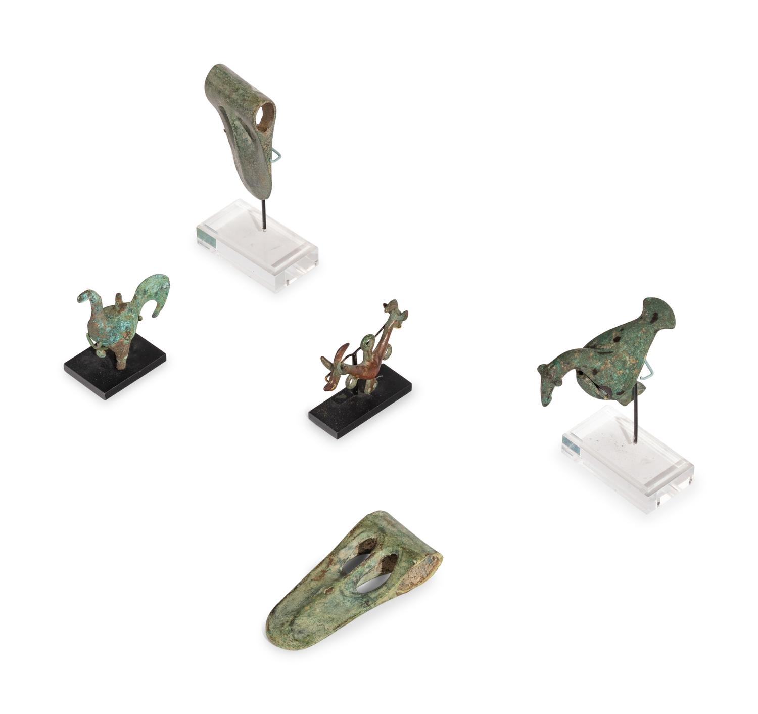 Five Ancient Near Eastern Bronze Objects