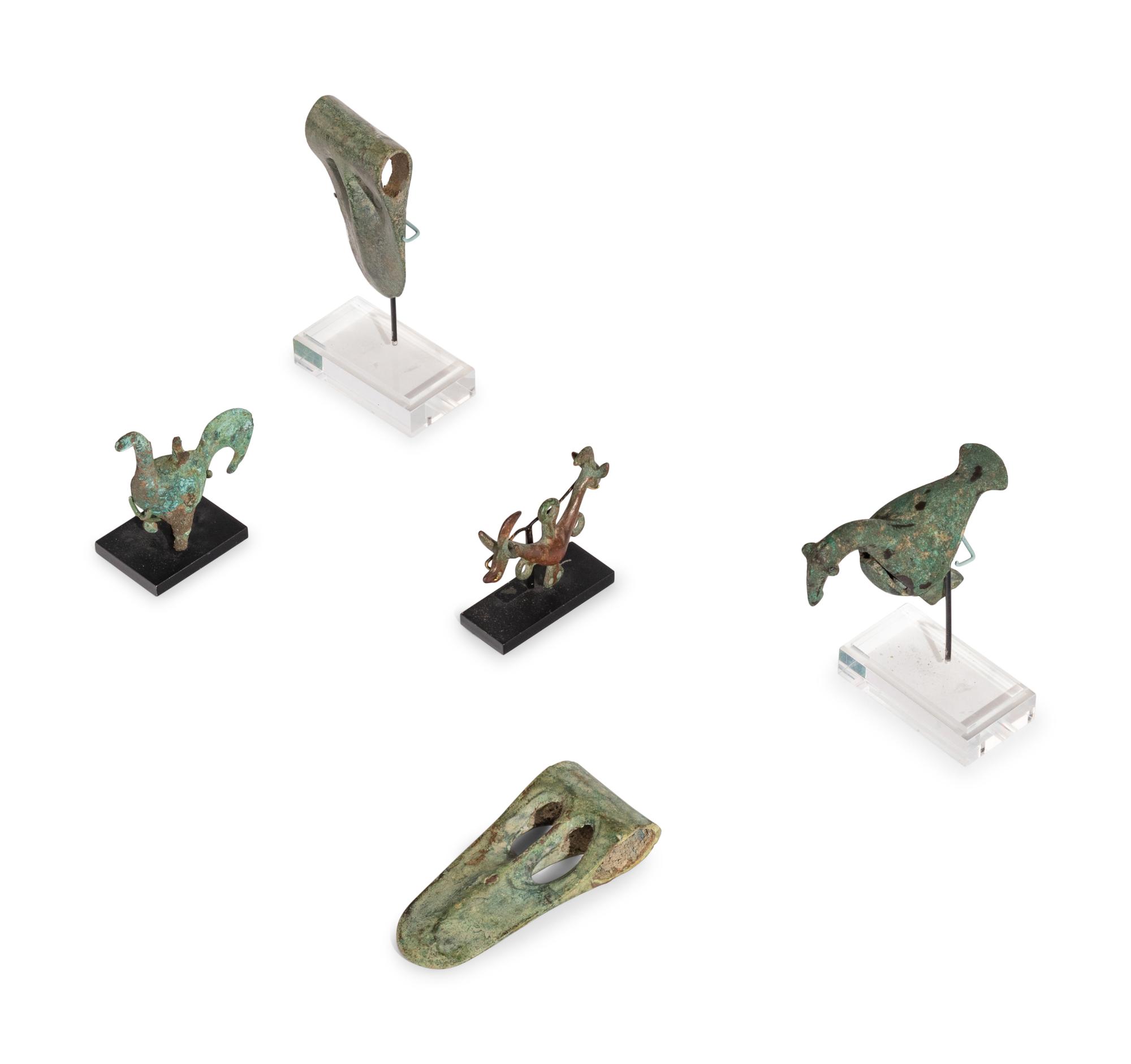 Five Ancient Near Eastern Bronze Objects