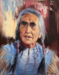 Portrait of Chief Dan George