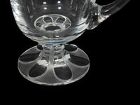 A Lalique Clear Glass Pitcher and an Orrefors Footed Bowl
