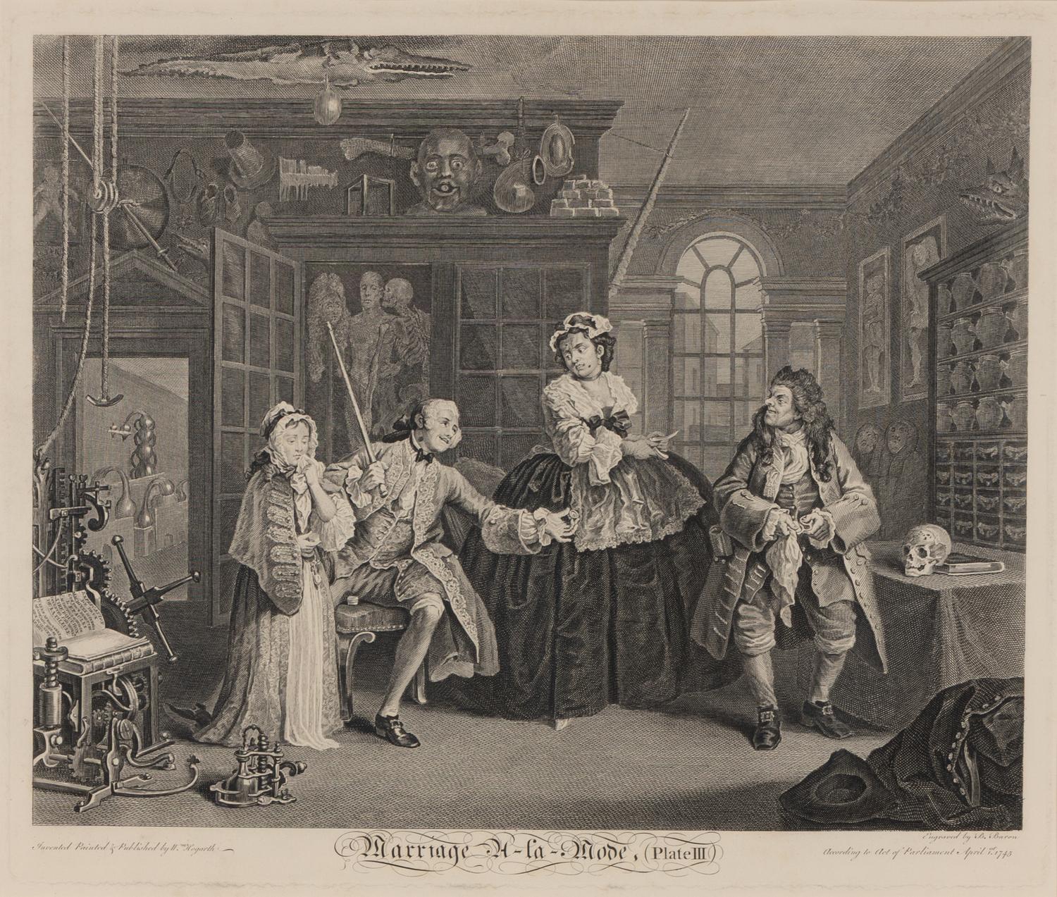 After William Hogarth (English 1697-1764)