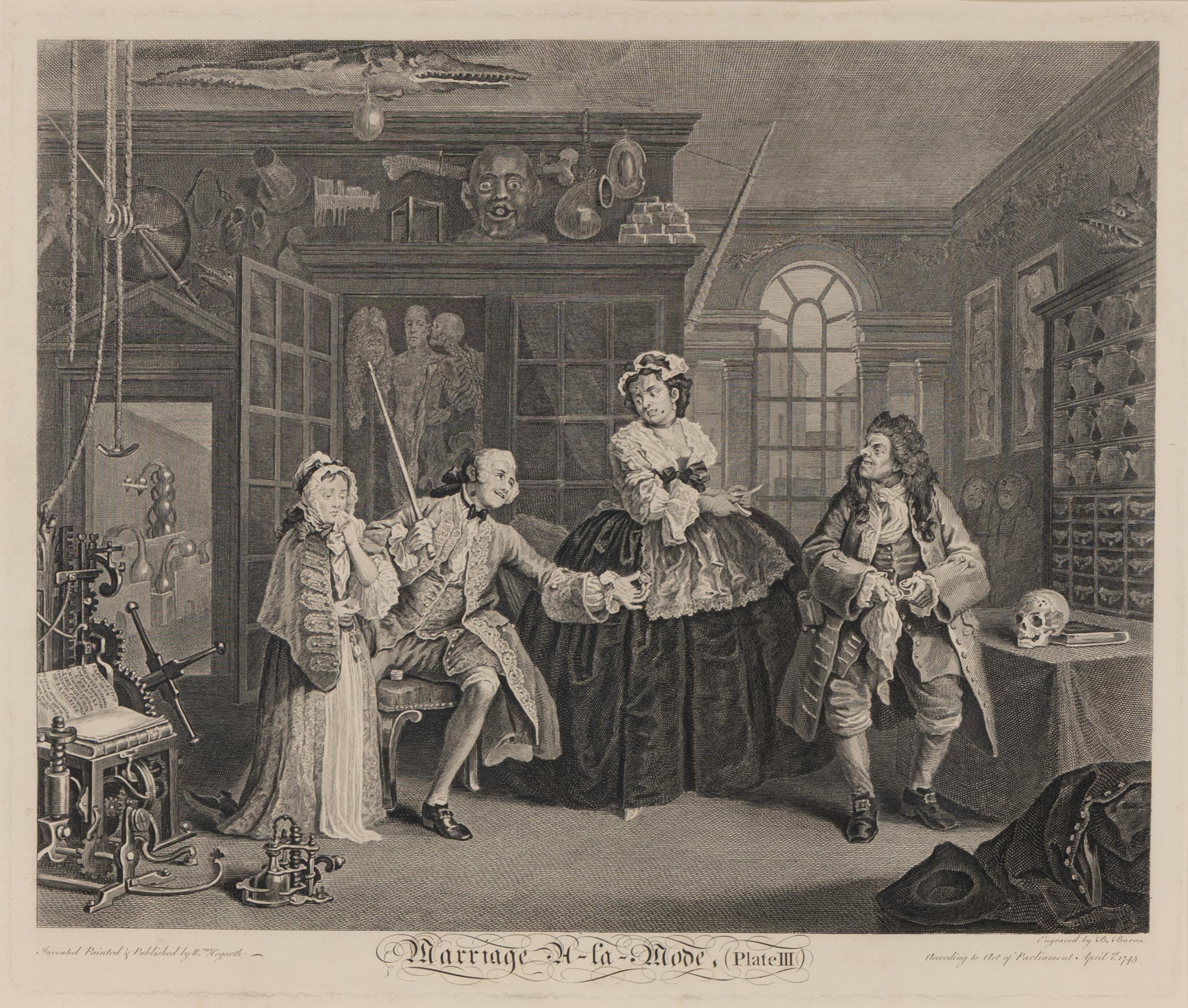 After William Hogarth (English 1697-1764)
