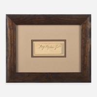 [Declaration of Independence] [Rhode Island] Hopkins, Stephen Cut Signature