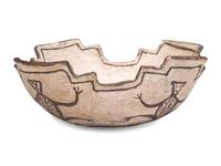 Zuni Pottery Jar, with Frogs and Tadpoles
