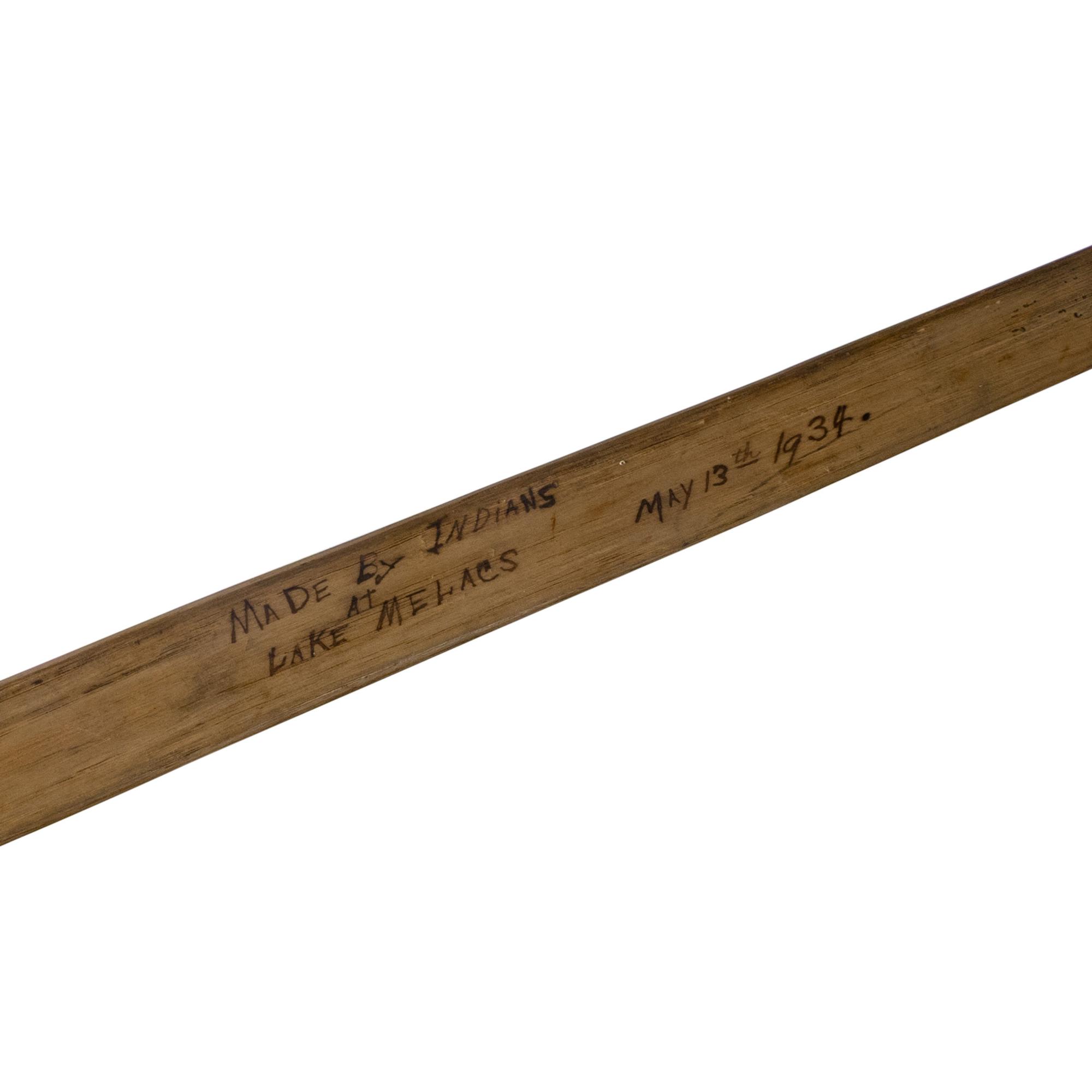 Anishinaabe Ash Bow, with Six Arrows
