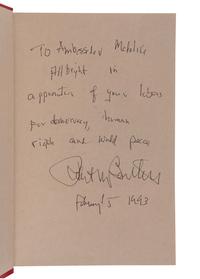 NOVELS BY POLITICAL FIGURES A group of 6 novels, ALL FIRST EDITIONS, most INSCRIBED TO SECRETARY ALBRIGHT: