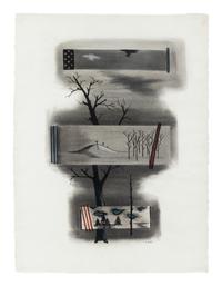 Untitled (Surrealist Landscape), c. 1940