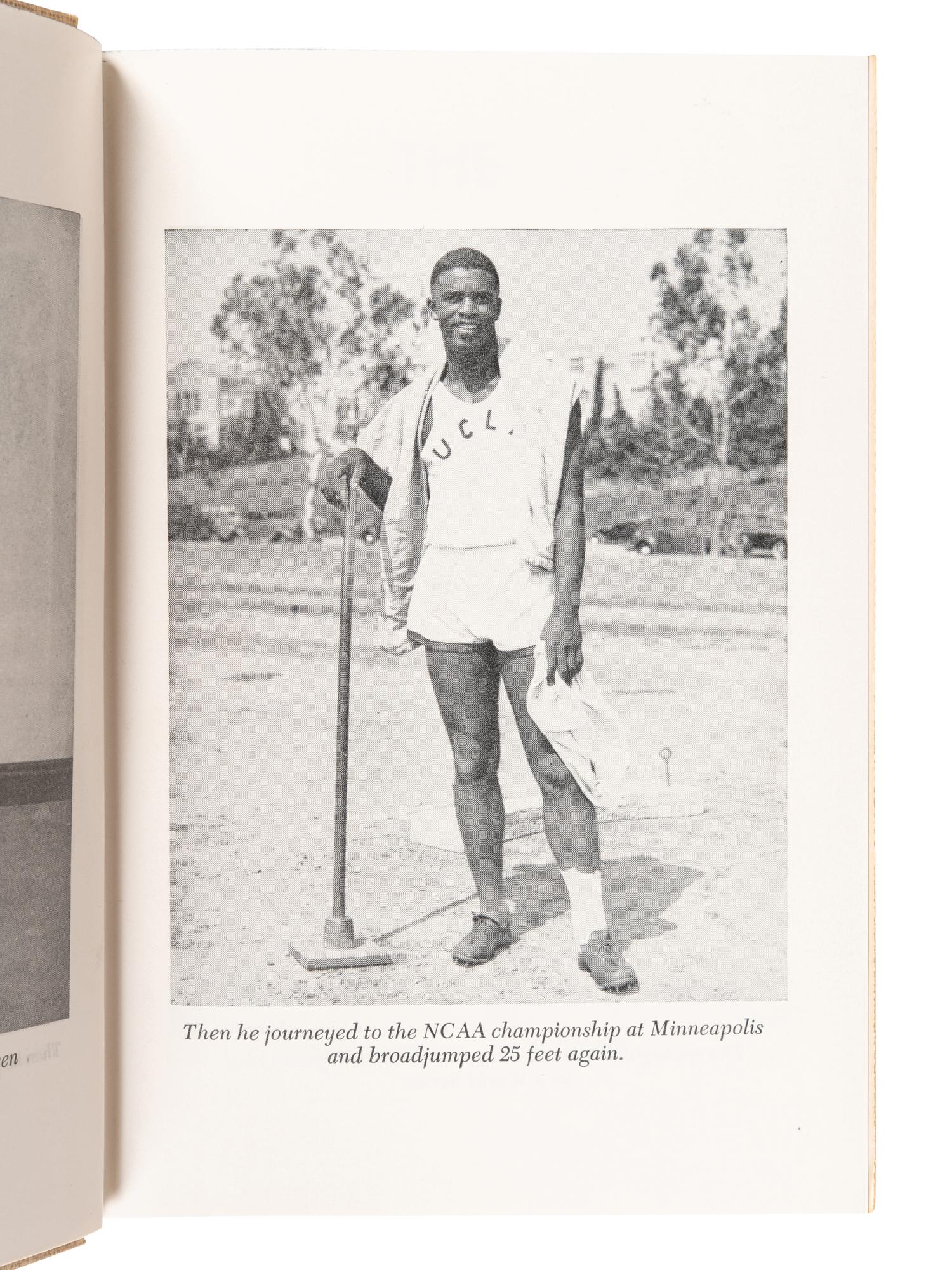 A Group of Five Books Authored By Or About Jackie Robinson,