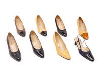 Eight Pairs of Chanel Pumps