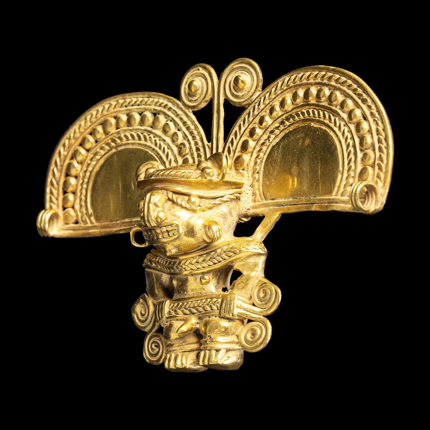 A Tairona Tumbaga Pendant