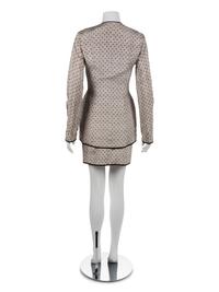 Geoffrey Beene Sequined Skirt Ensemble, 1980-90s