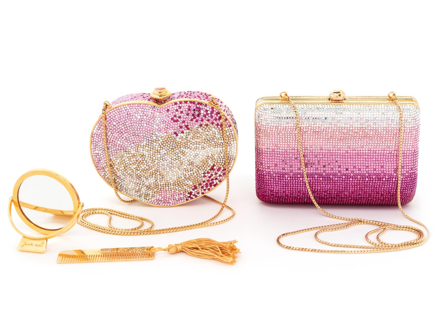 Two Judith Leiber Minaudières