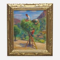 William Glackens (American, 1870–1938) Picking Fruit