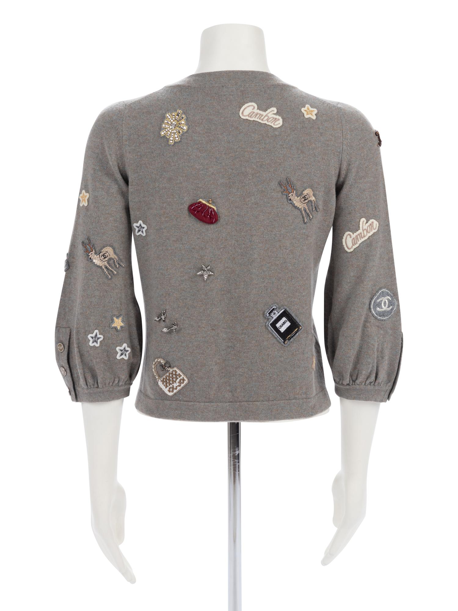 Chanel Cardigan Embellished with Appliques and Pins, Spring 2008
