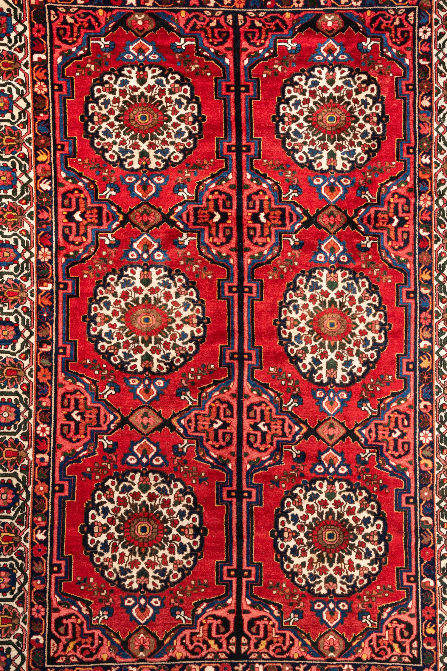 A Bakhtiari Wool Rug