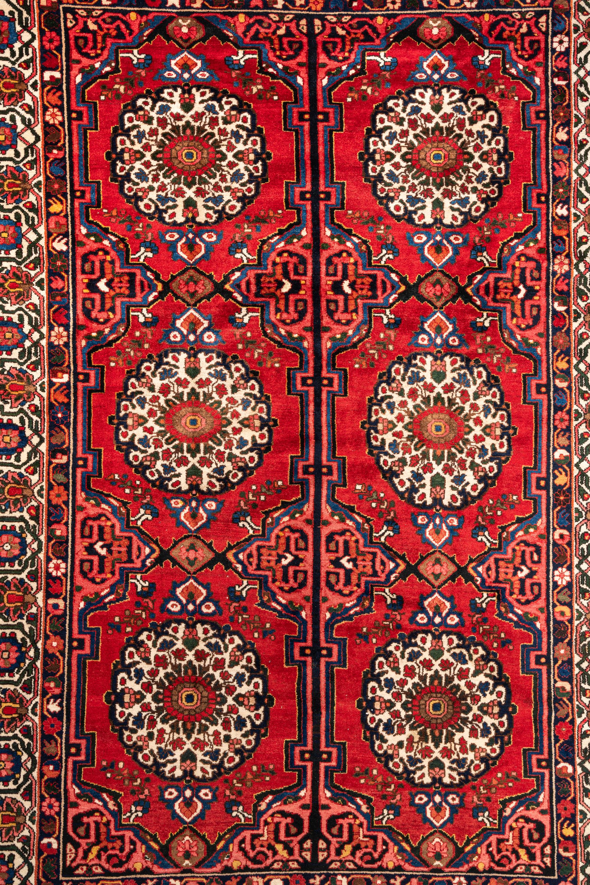 A Bakhtiari Wool Rug